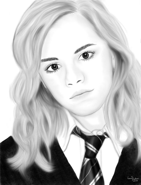 Гермиона Грейнджер для срисовки