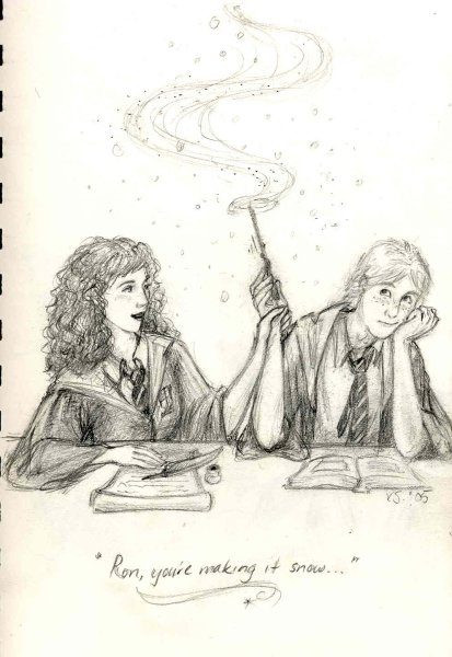 Эмма Уотсон шарж