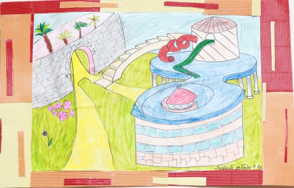 Аквапарк мультяшный