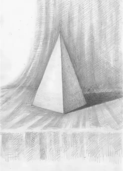 Штриховка пирамиды