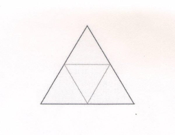 Треугольник 4 на 4