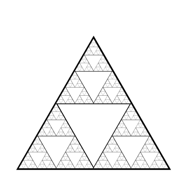 Треугольник в треугольнике