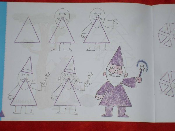 Рисование гномика в средней группе