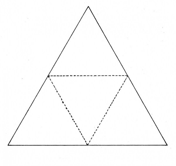 Объемный треугольник