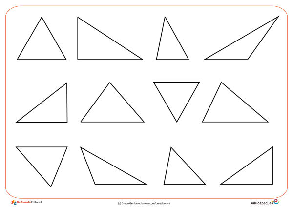 Треугольники разной формы