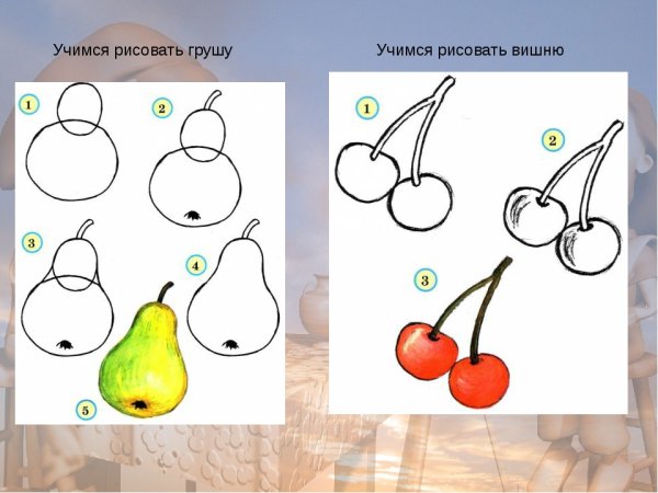 Сок рисунок карандашом