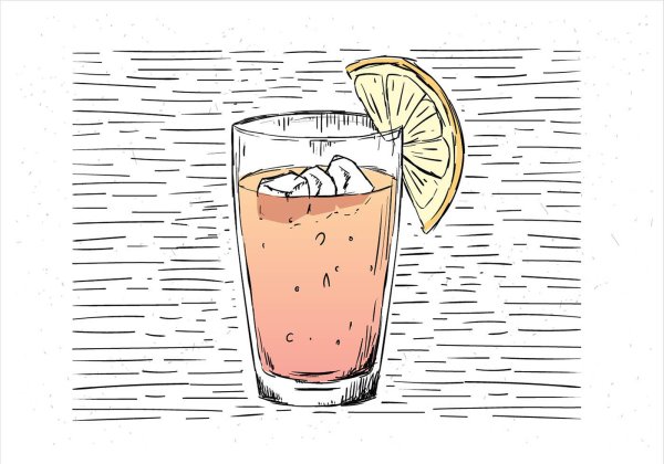 Апельсиновый сок раскраска