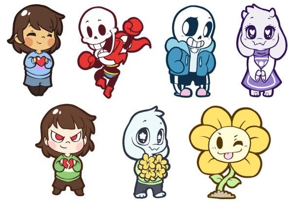 Undertale герои персонажи