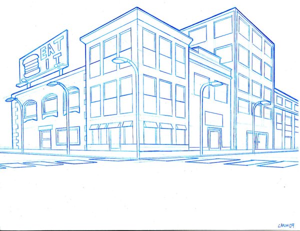 Рисунок здания 8 класс