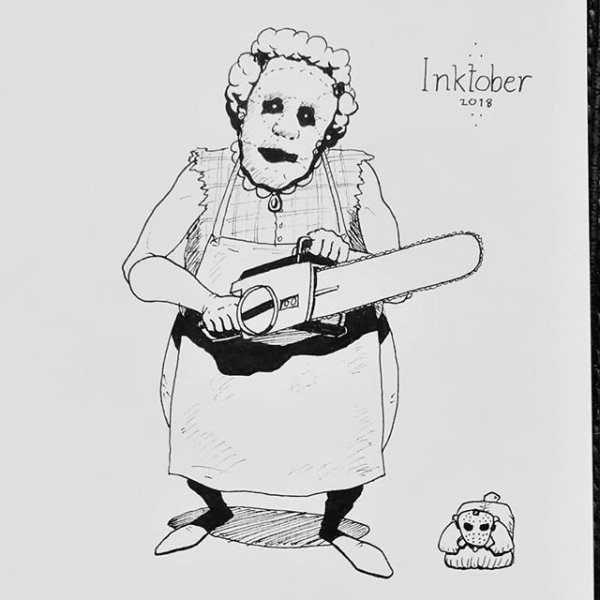 Раскраска ГРЕННИ