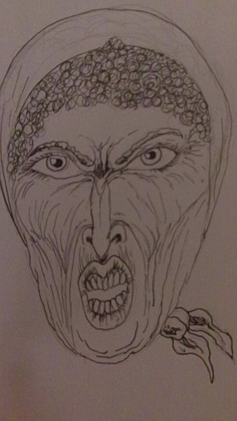 Бабушка мультяшная