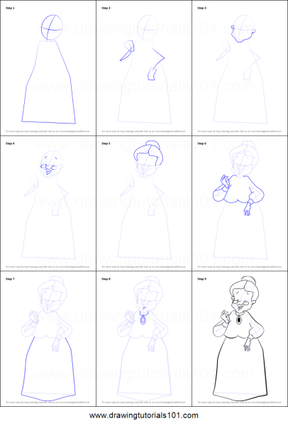 ГРЕННИ рисунок карандашом