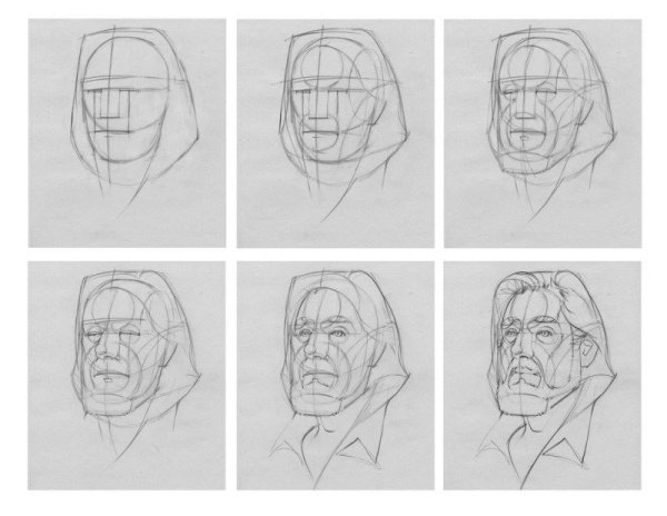 Рисунки карандашом поэтапно симпсоны