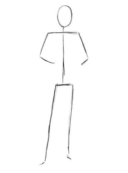 Срисовать врача пошагово