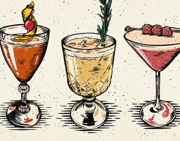 Напитки иллюстрация