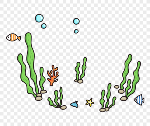 Водоросли в Paint