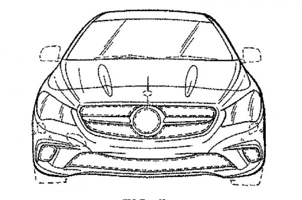Mercedes-Benz CLA с118 чертёж