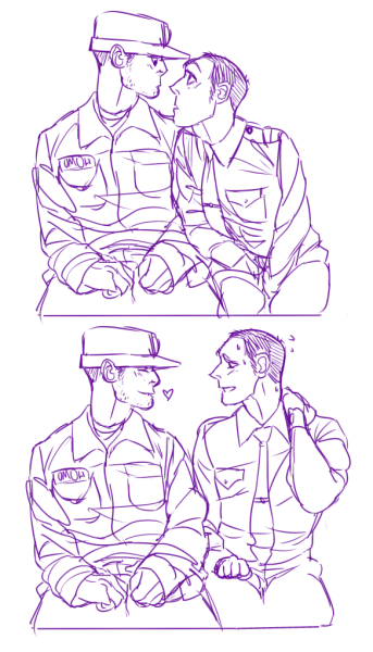 Полицейские слэш арт