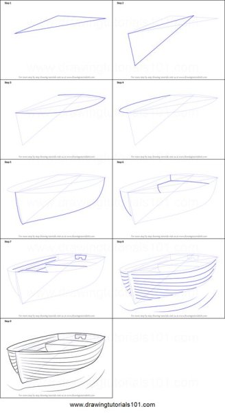 Лодка для рисования