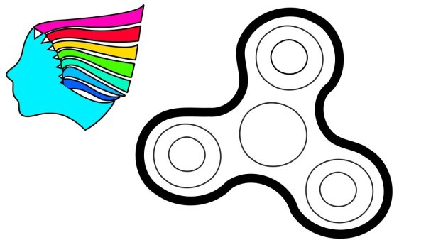 Нарисовать спиннер