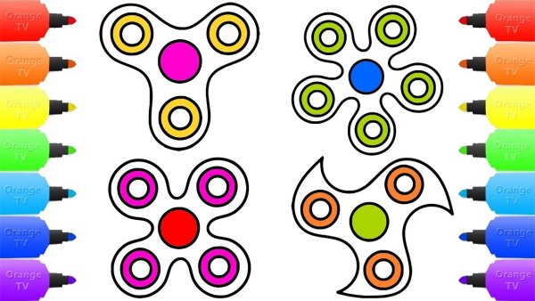 Рука со СПИНЕРОМ рисунок