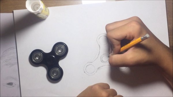 Спиннеры разукрашивать