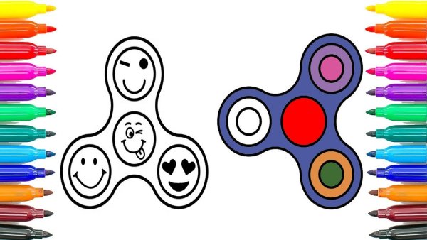 Спиннер для срисовки