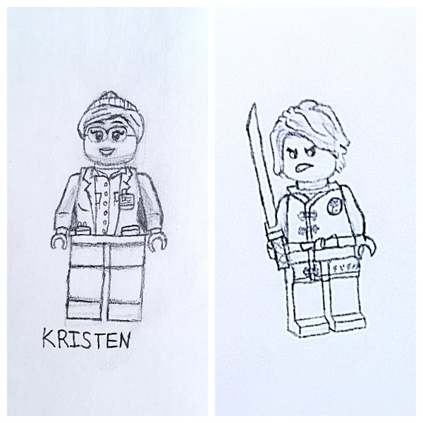Лего эскиз