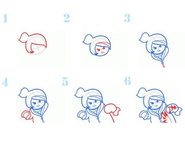 Учимся рисовать лего еду еду