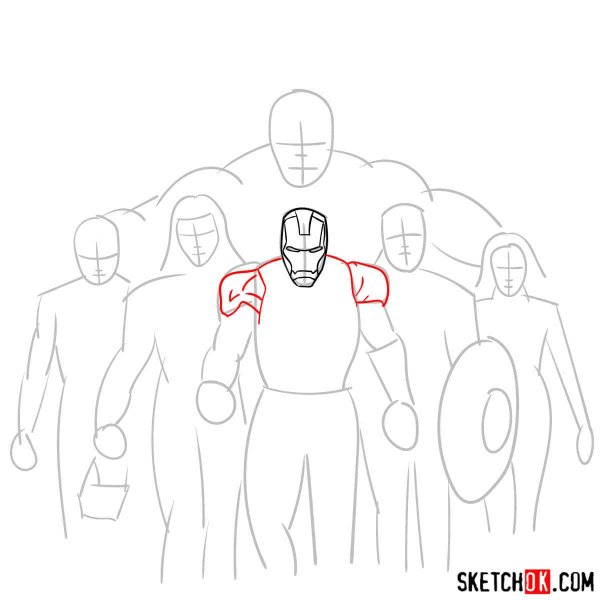 Пошаговое рисование русалки