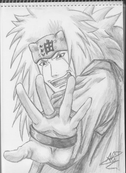 Джирайя для срисовки