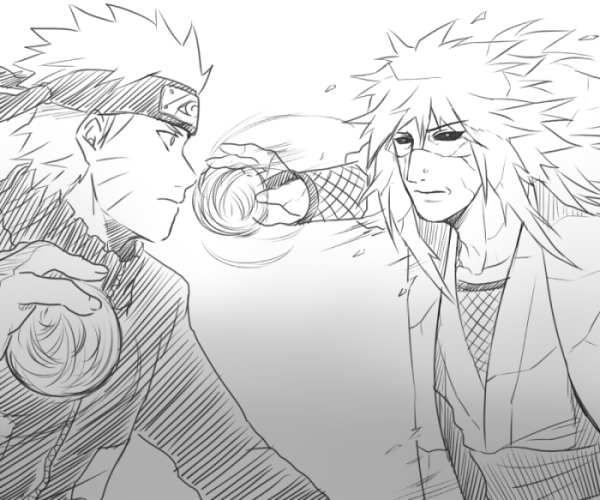 Наруто и Джирайя