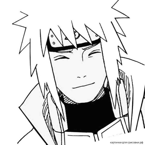 Манга Наруто для срисовки
