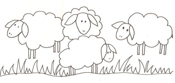 Шаблоны органайзера овечки