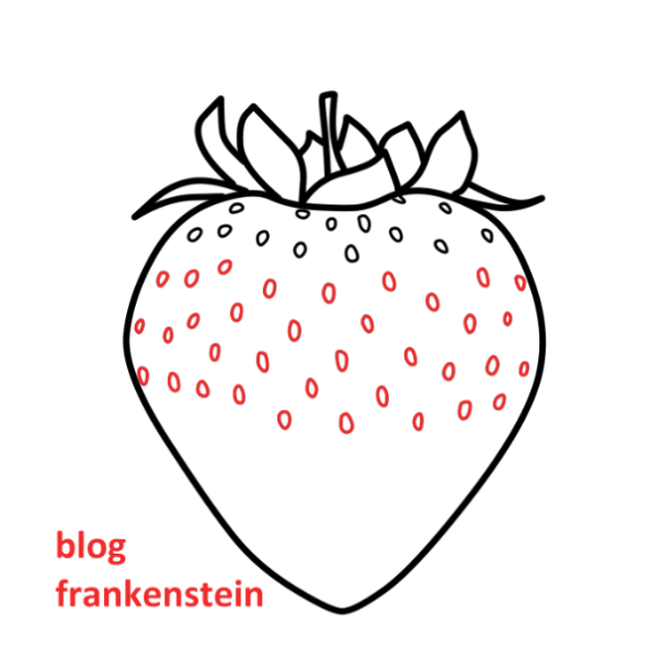 Легко нарисовать клубничку