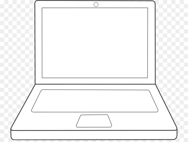 Раскраска ноутбук