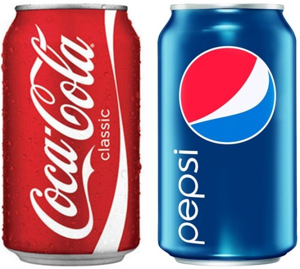 Нарисовать пепси