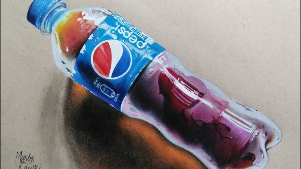 Идеи для рисования пепси