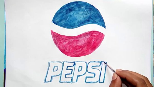 Рисунок на тему пепси