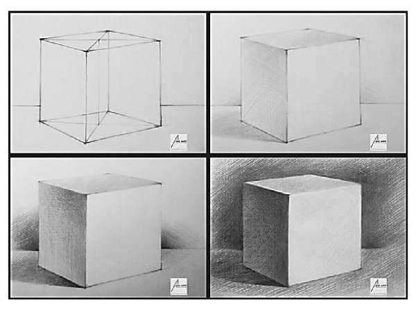Куб рисунок