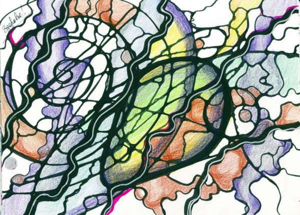 Нейрографика Древо изобилия