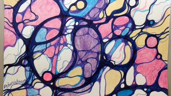 Татьяна Лобанова Нейрографика, картины