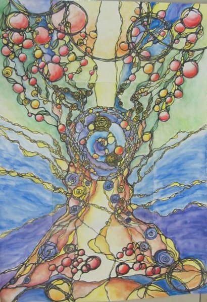 Рябина дерево рисунок карандашом