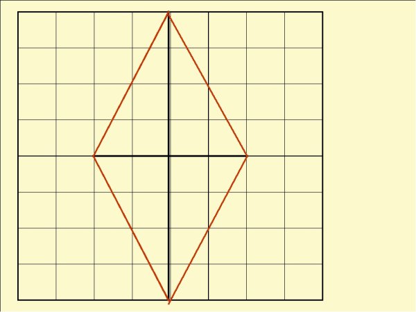 Фигура ромба в пространстве