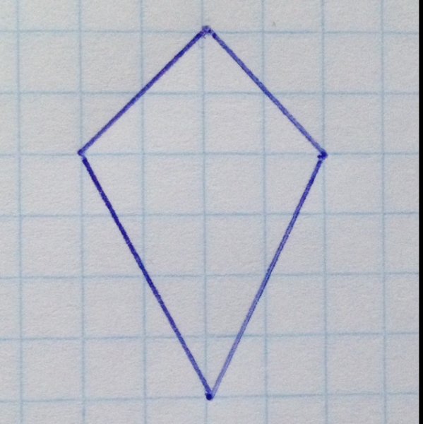 Неравносторонний ромб