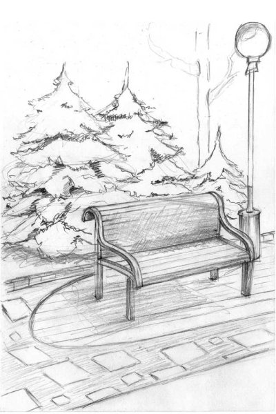 Рисунок парка