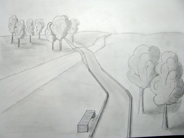 Природа и архитектура раскраска