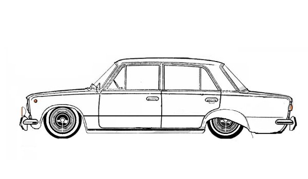 Лёгкий рисунок салона семёрки