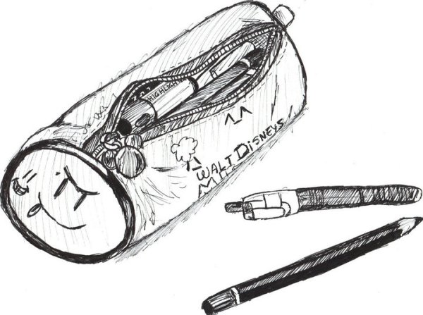 Пенал рисунок