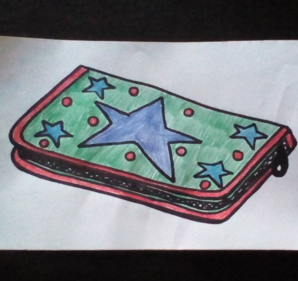 Косметичка Multicase Red WJ 3004